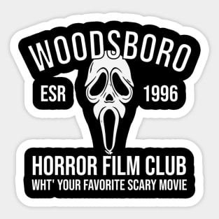 Woodsboro Horror Film Club Sticker